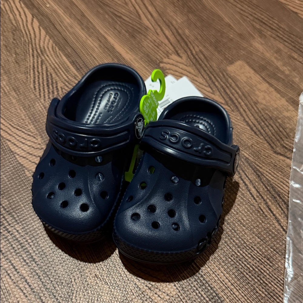 CROCS Baby Classic Clog in Navy